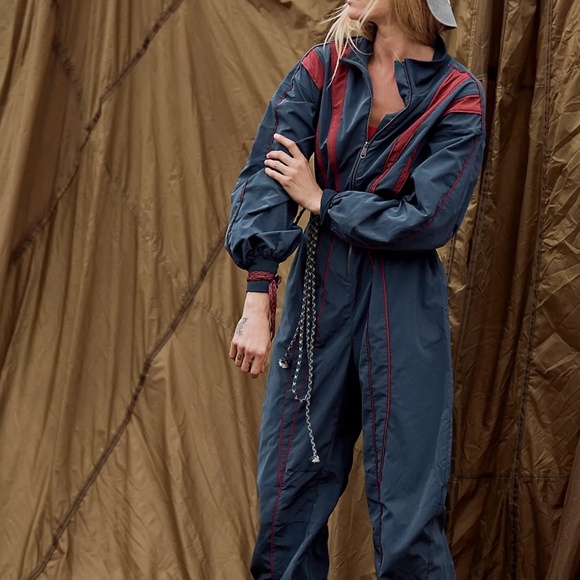 Free People Go For The Gold Onesie Jumpsuit - Picture 3 of 16